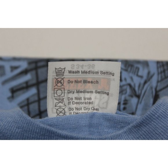 Hanes Beefy-T Husky Volleyball deadstock‎ single stitch crew neck t-shirt S - Picture 7 of 10